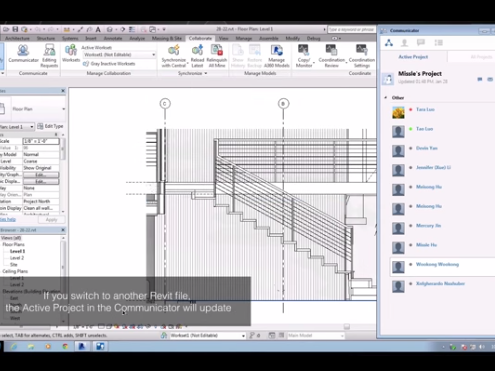 Communicator for Revit