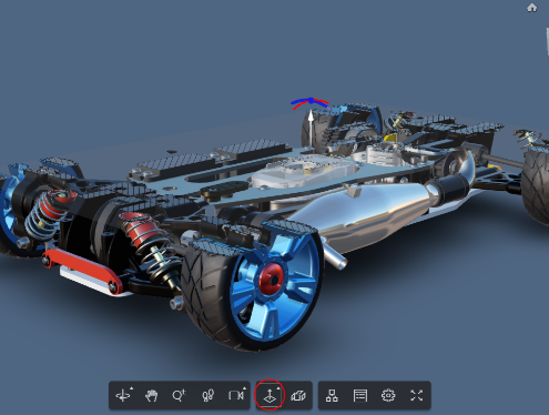 Slice 3D axis
