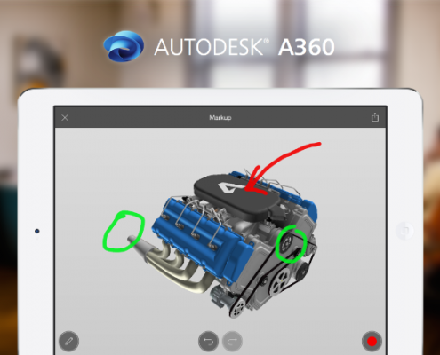 Easily markup your CAD models on A360