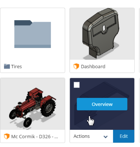 Previously , Filename was hidden by Actions on hover