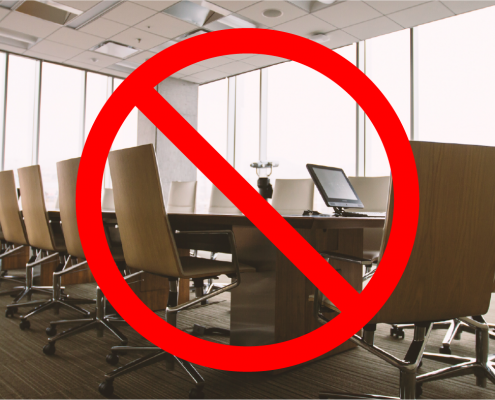 No more meetings